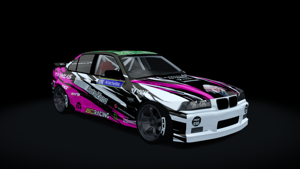 CDC E36 V8 5.0, skin CDC2024_E36_Arzachel