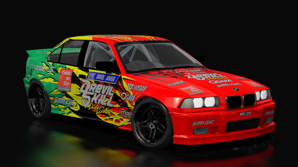 CDC E36 V8 5.0, skin CDC2024_E36_Davide Dorigo