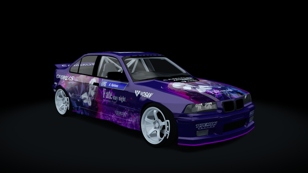 CDC E36 V8 5.0, skin CDC2024_E36_HARTONO