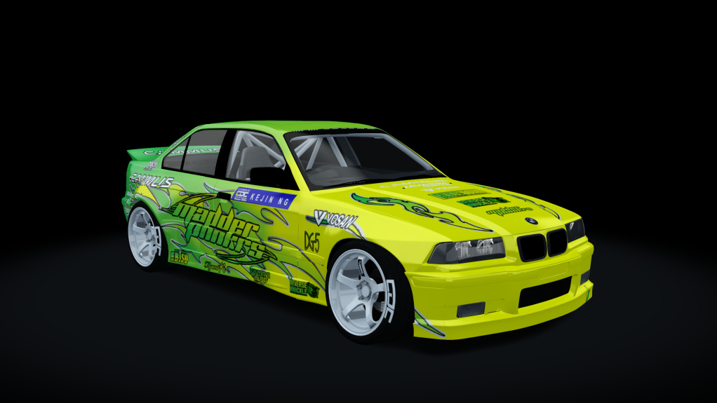 CDC E36 V8 5.0, skin CDC2024_E36_Kejin Ng