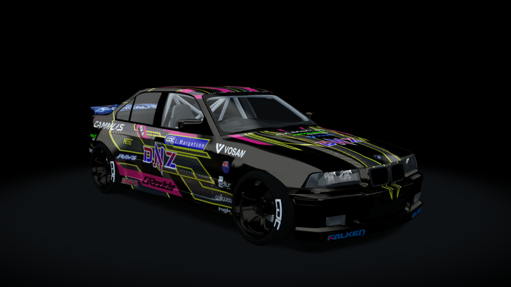 CDC E36 V8 5.0, skin CDC2024_E36_Luke Margetson