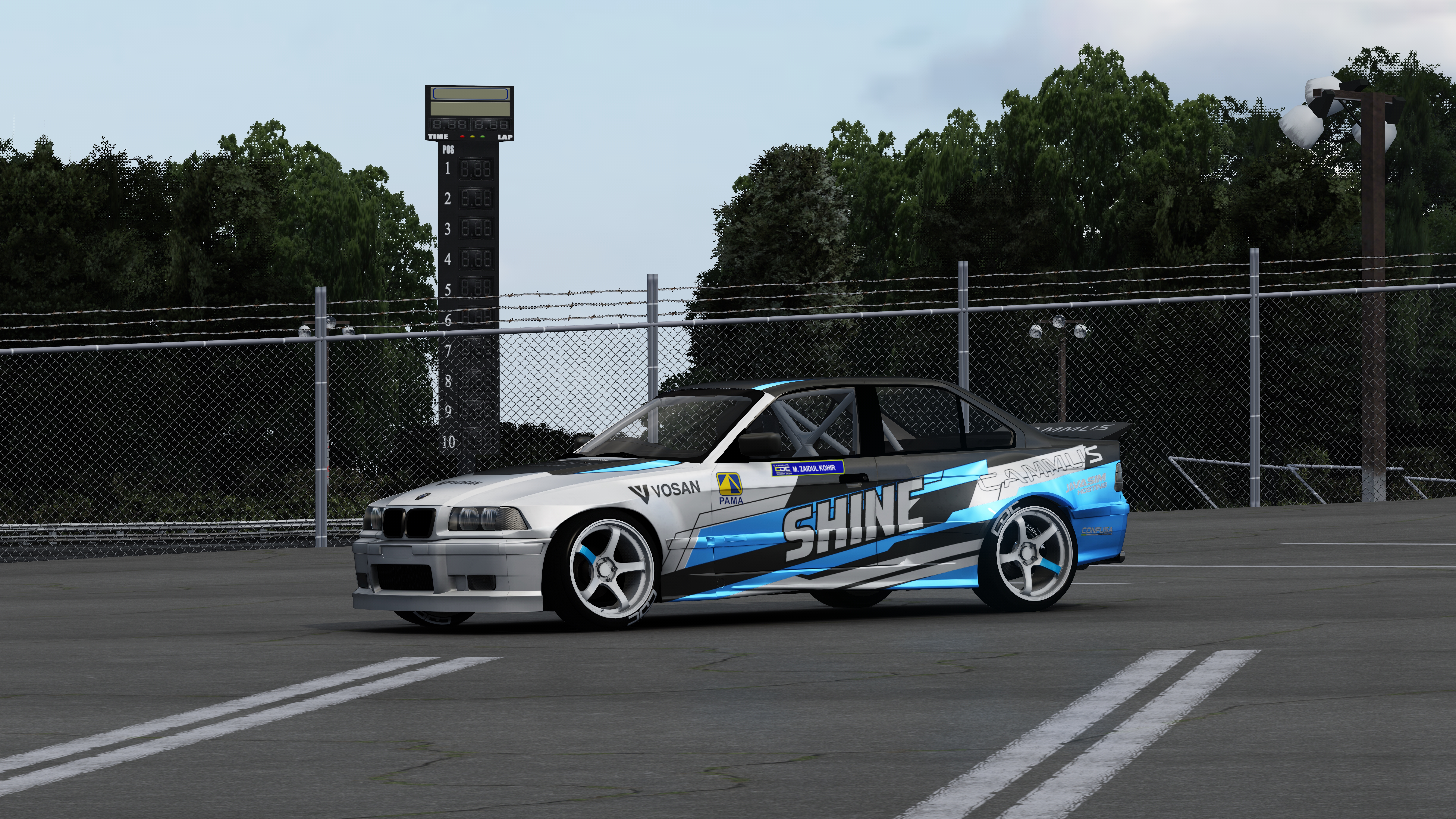 CDC E36 V8 5.0, skin CDC2024_E36_M Zaidul Kohir