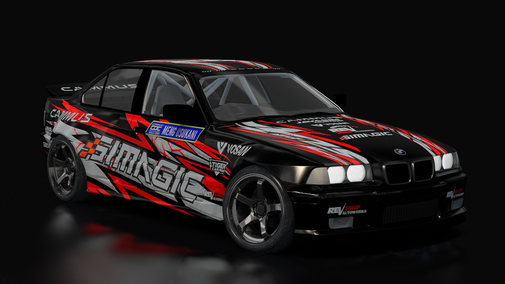 CDC E36 V8 5.0, skin CDC2024_E36_Meng usukani