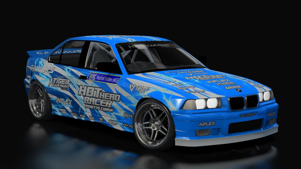 CDC E36 V8 5.0, skin CDC2024_E36_Naphat Nuttee