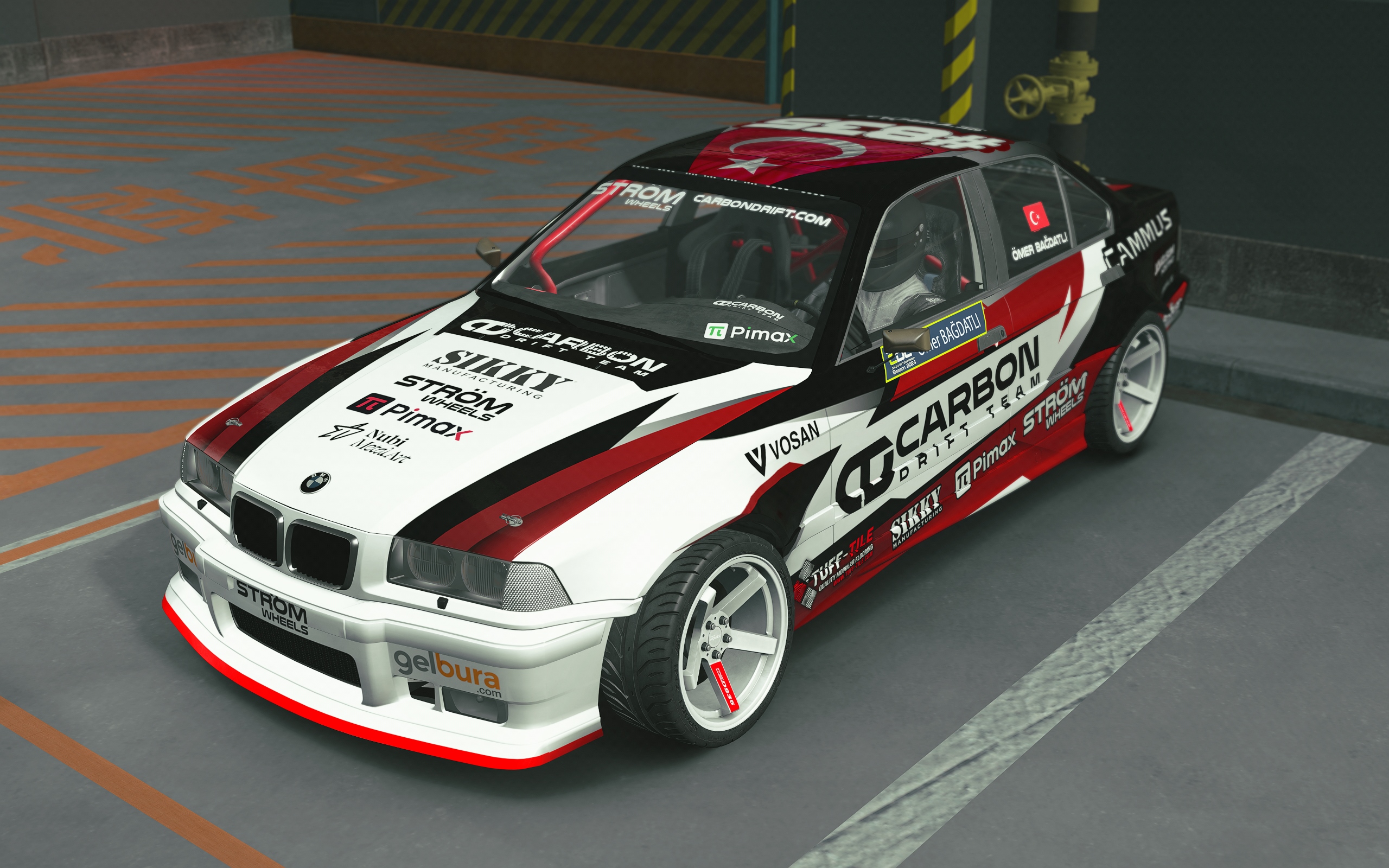 CDC E36 V8 5.0, skin CDC2024_E36_OmerBagdatli