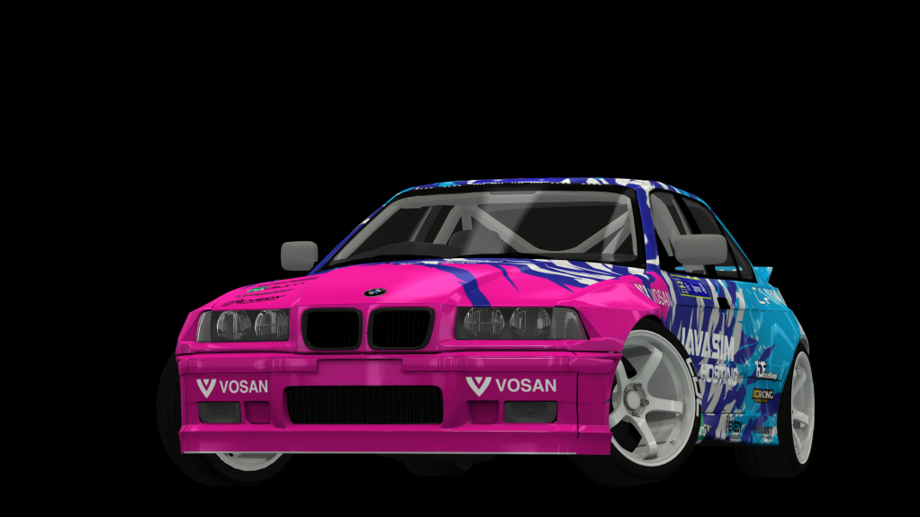 CDC E36 V8 5.0, skin CDC2024_E36_Ric_Spencer