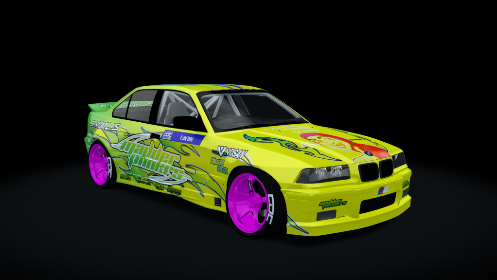 CDC E36 V8 5.0, skin CDC2024_E36_YeohJinWai