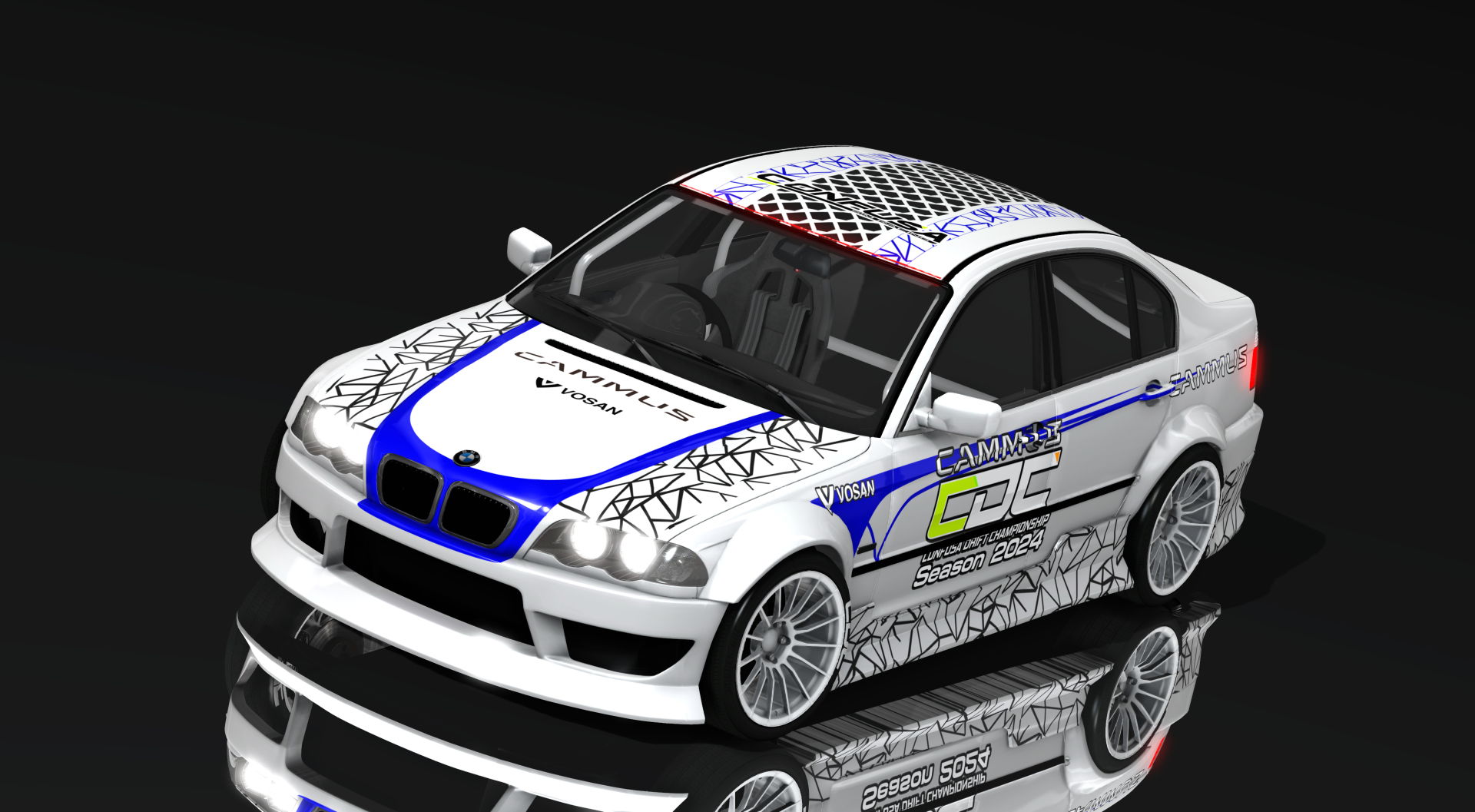 CDC E46 B58, skin CDC_white