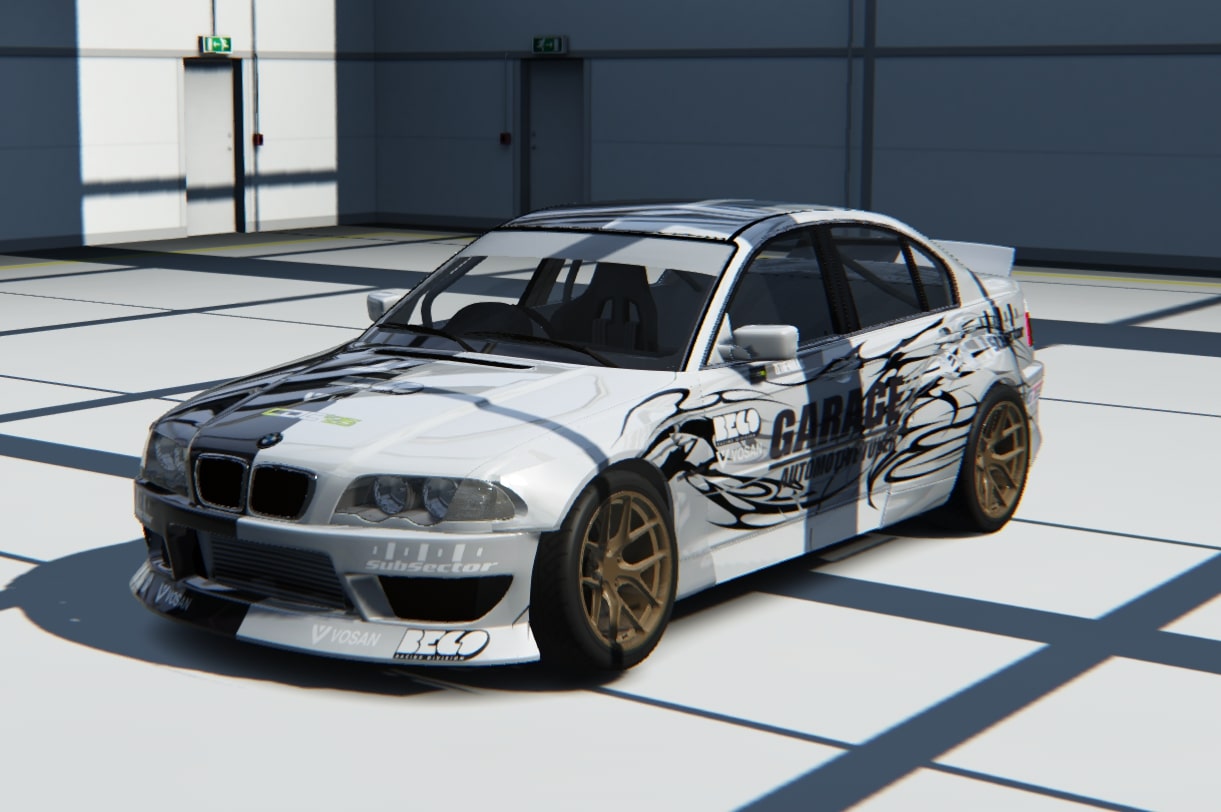CDC E46 B58, skin Zeth
