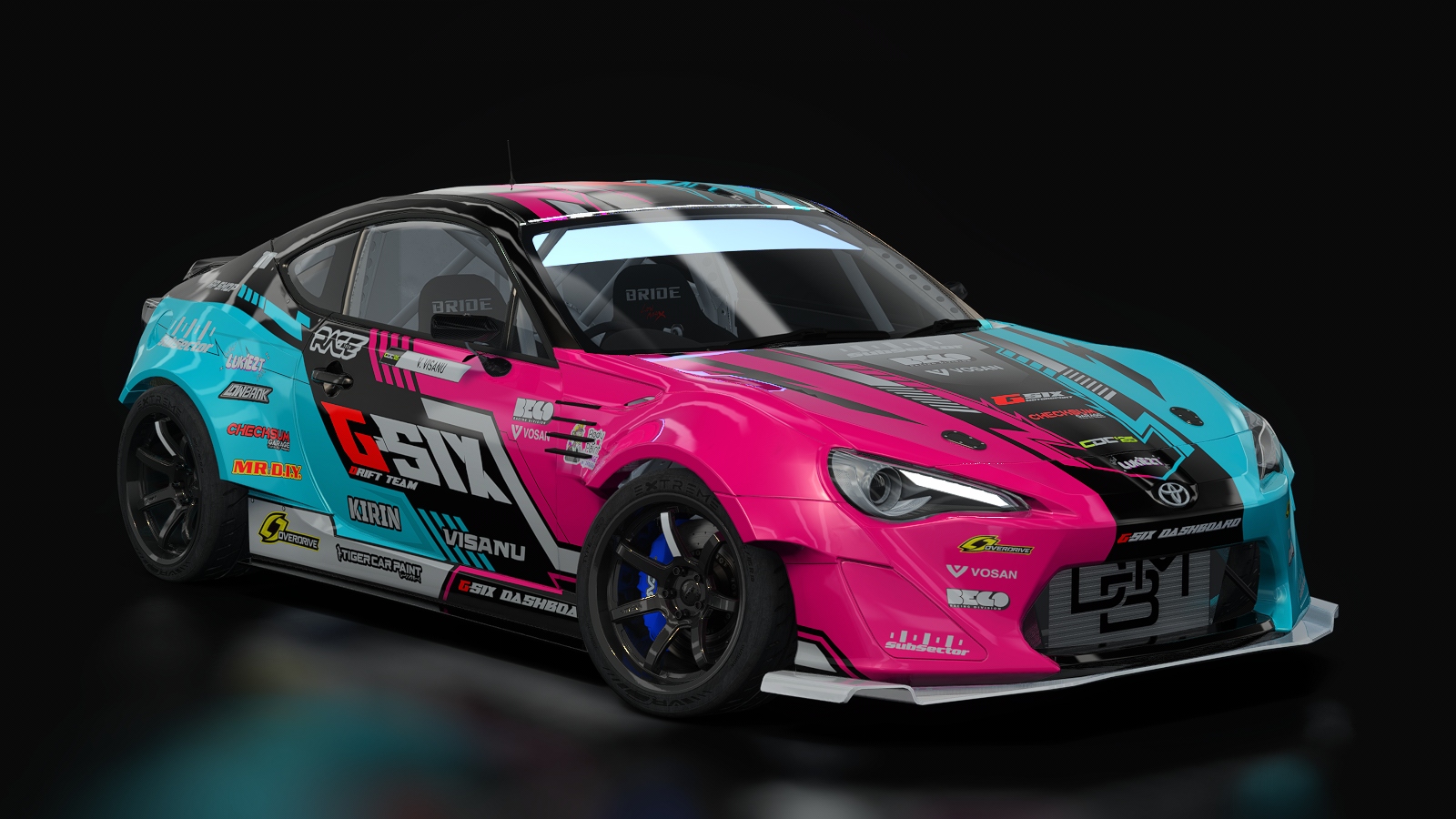 CDC GR86 2JZ, skin GSIX-VISANU