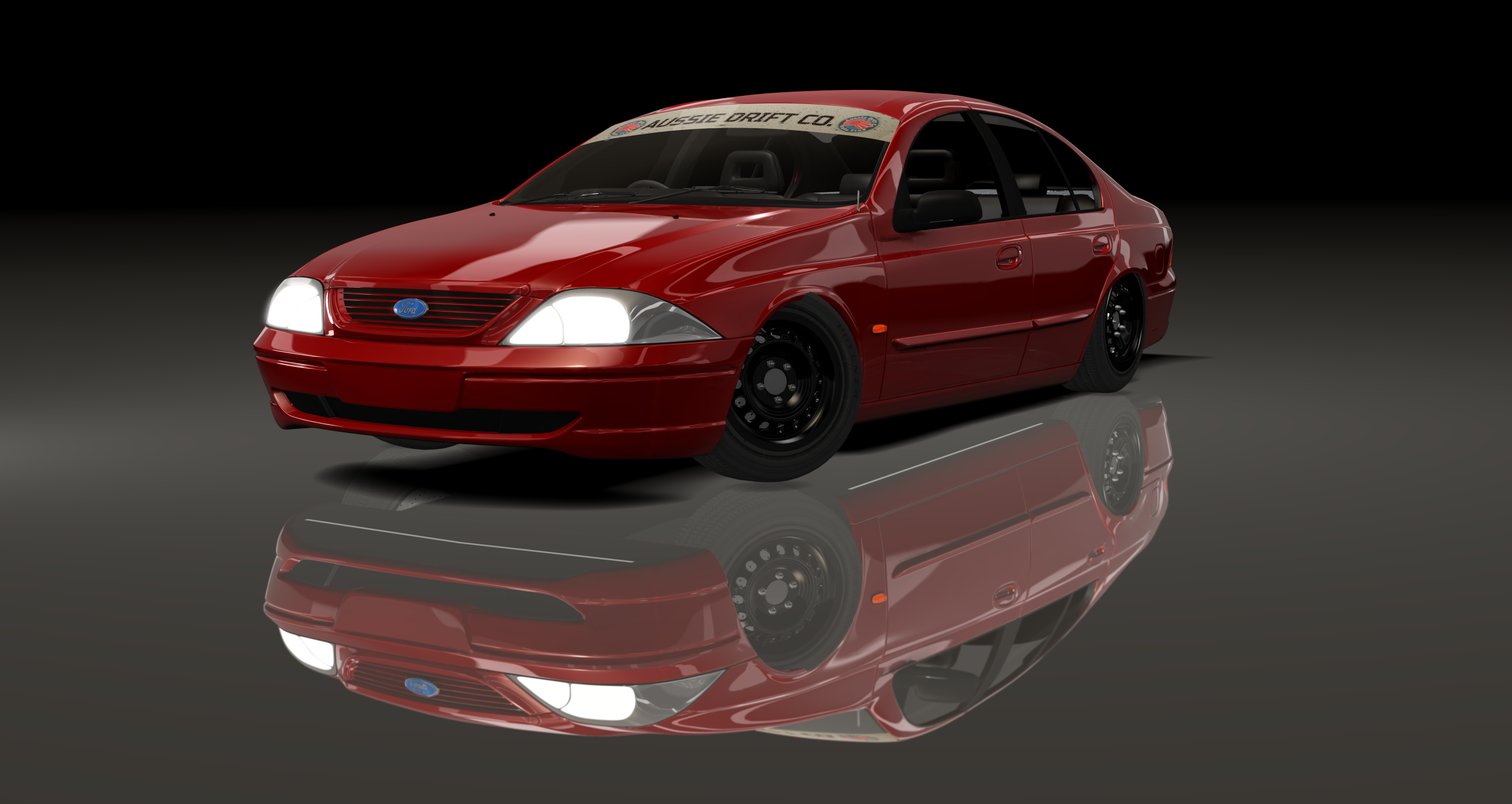 ADC Ford AU Falcon 420, skin Red