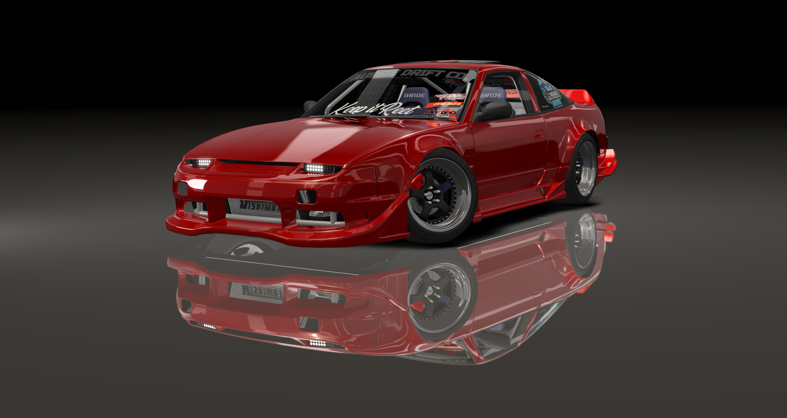 ADC Nissan 180SX  420, skin Red