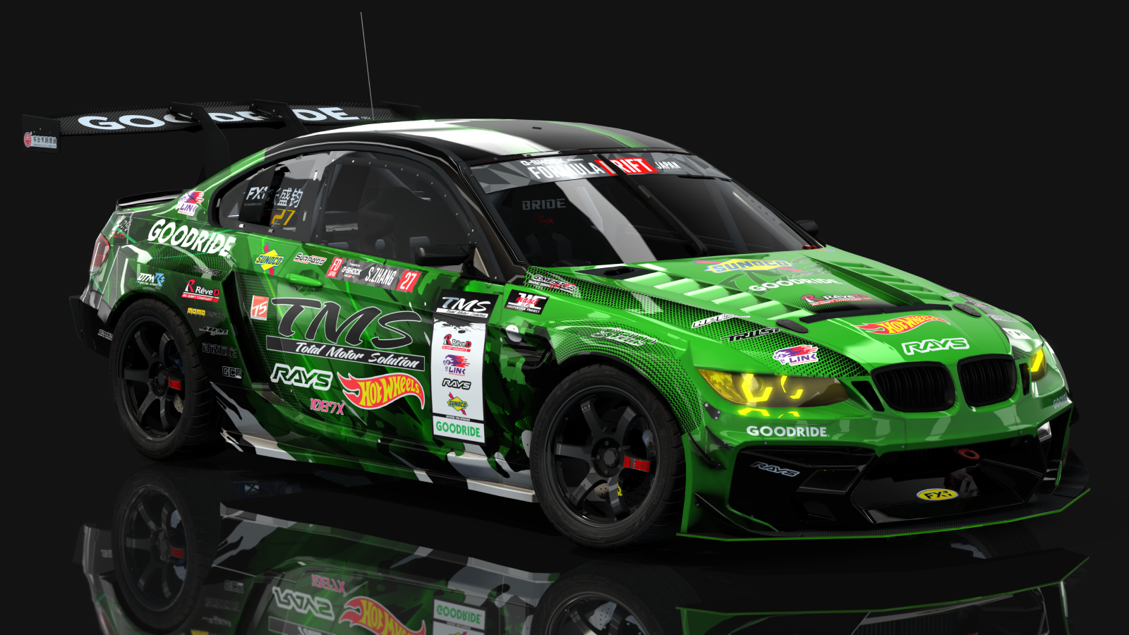 BMW E92 HGK Zhang_shengjun #27, skin revfour