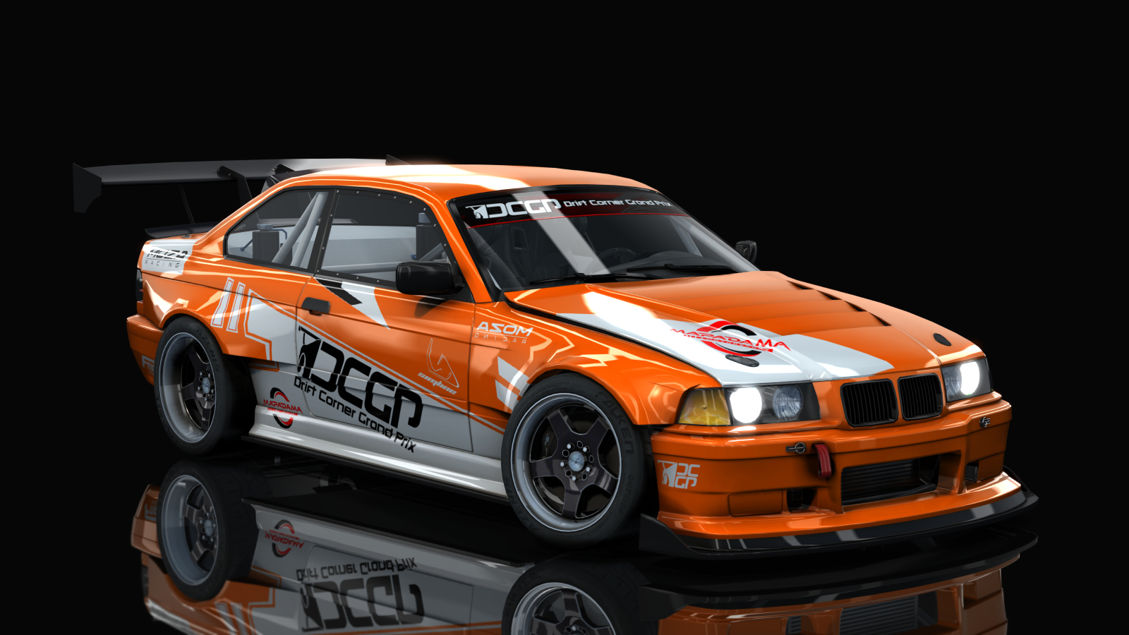 DCGP S9 BMW E36, skin orange