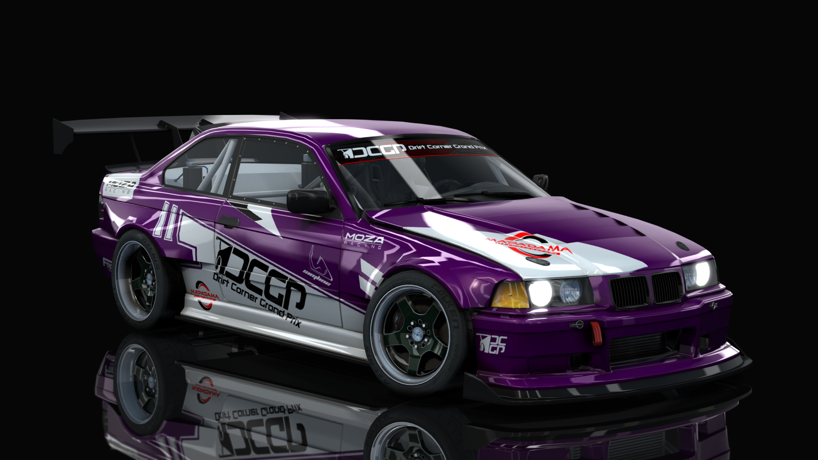 DCGP S9 BMW E36, skin purple