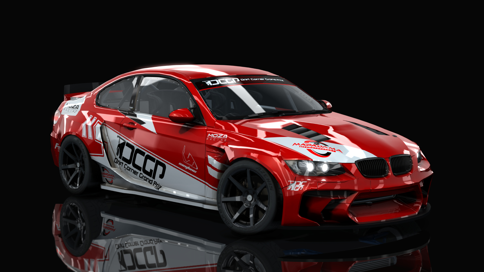 DCGP S9 BMW E92 Eurofighter, skin red