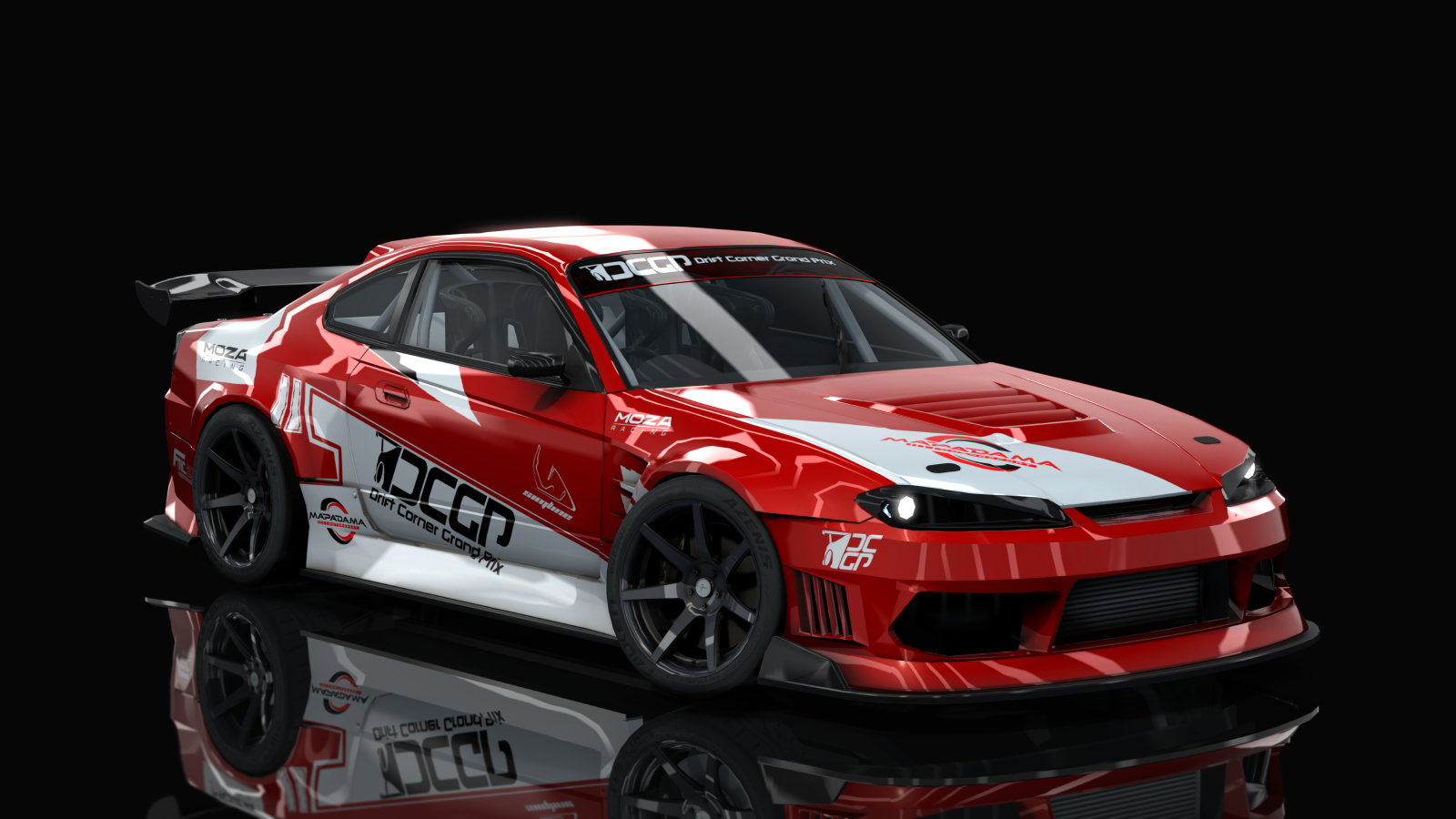 DCGP S9 NISSAN S15, skin red