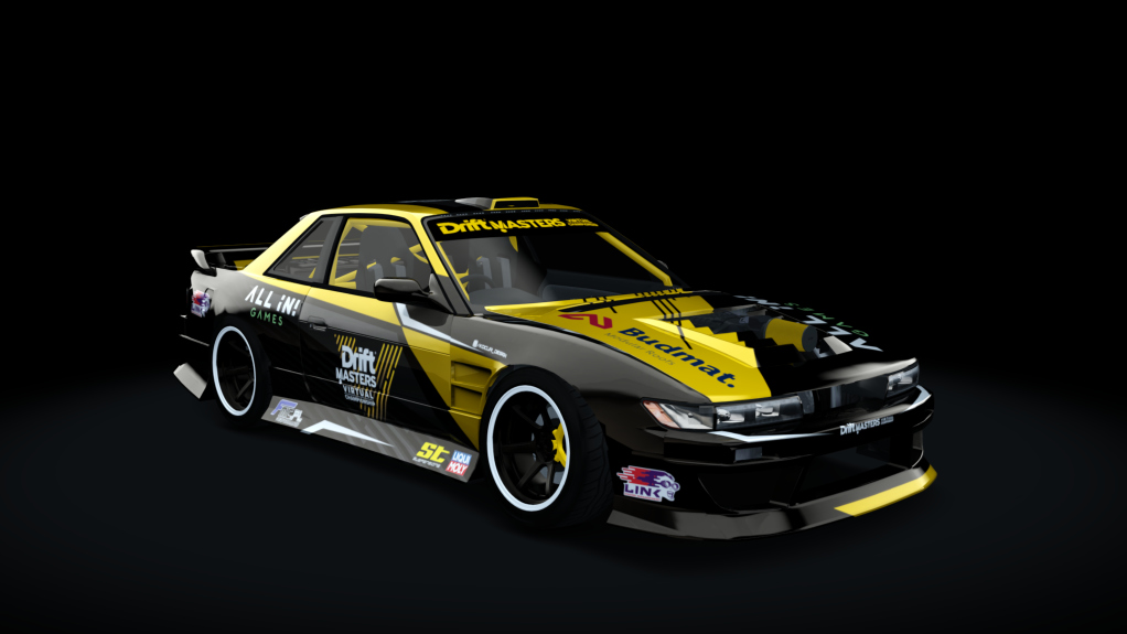 DMVC Nissan Silvia PS13, skin Drift Masters Virtual Championship Yellow