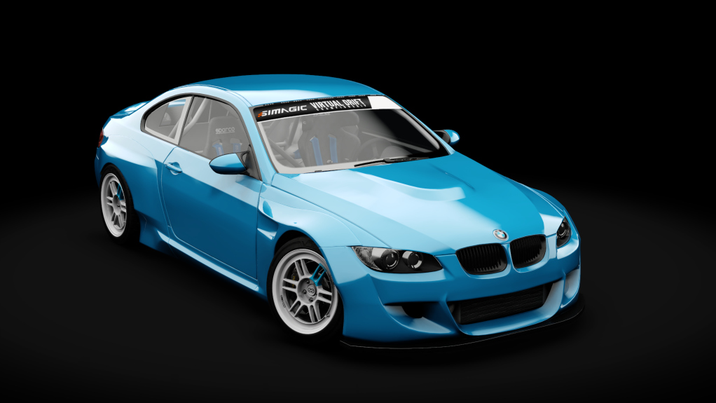VDC BMW E92 M3 Public 4.0, skin Laguna_Seca_Blue