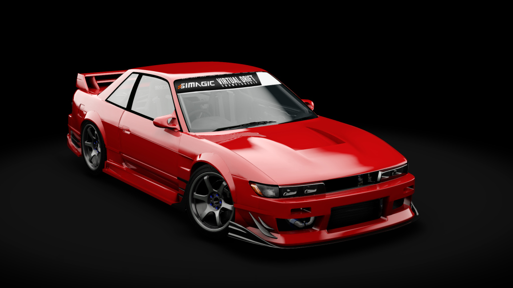 VDC Nissan Silvia PS13 Public 4.0, skin 01_active_red