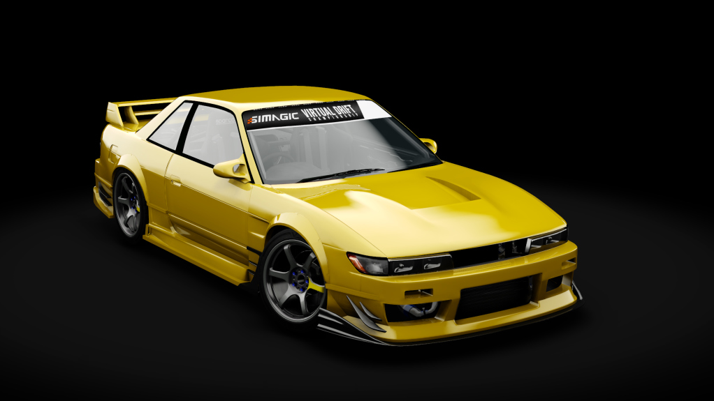 VDC Nissan Silvia PS13 Public 4.0, skin 04_lightning_yellow