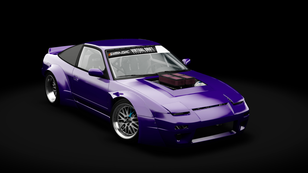 VDC Nissan Silvia RPS13 Public 4.0, skin 07_midnight_purple_ii