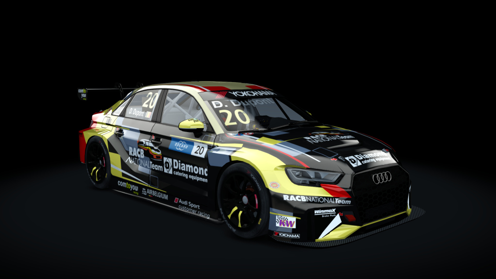 Audi RS3 LMS TCR, skin denis_dupont_20