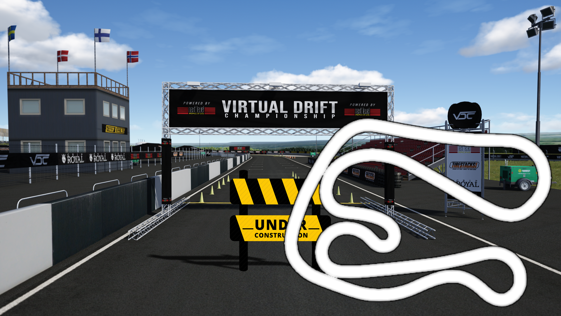 VDC Sturup Raceway, layout vdc_layout_b