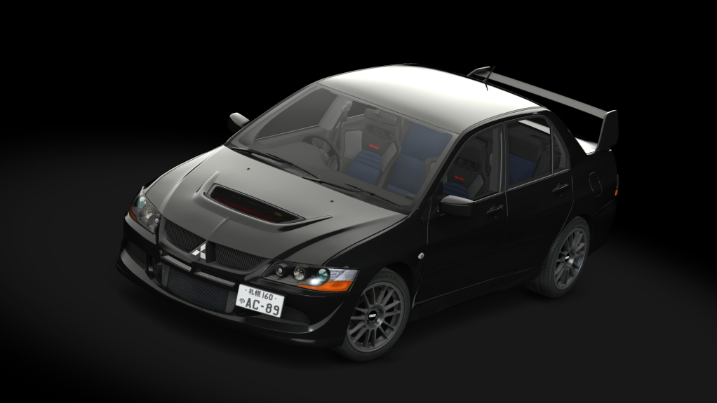 Mitsubishi Lancer Evolution VIII MR, skin 01_pyrenees_black_pearl