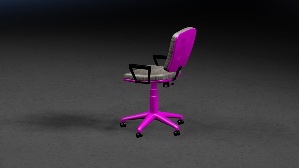 Chair, skin pink