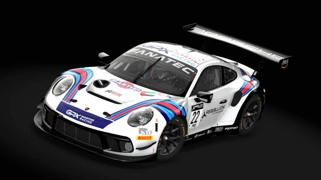 Porsche 911 GT3 R 2019 (991.2) Endurance, skin 2021_GTWC_GPX_Racing_22