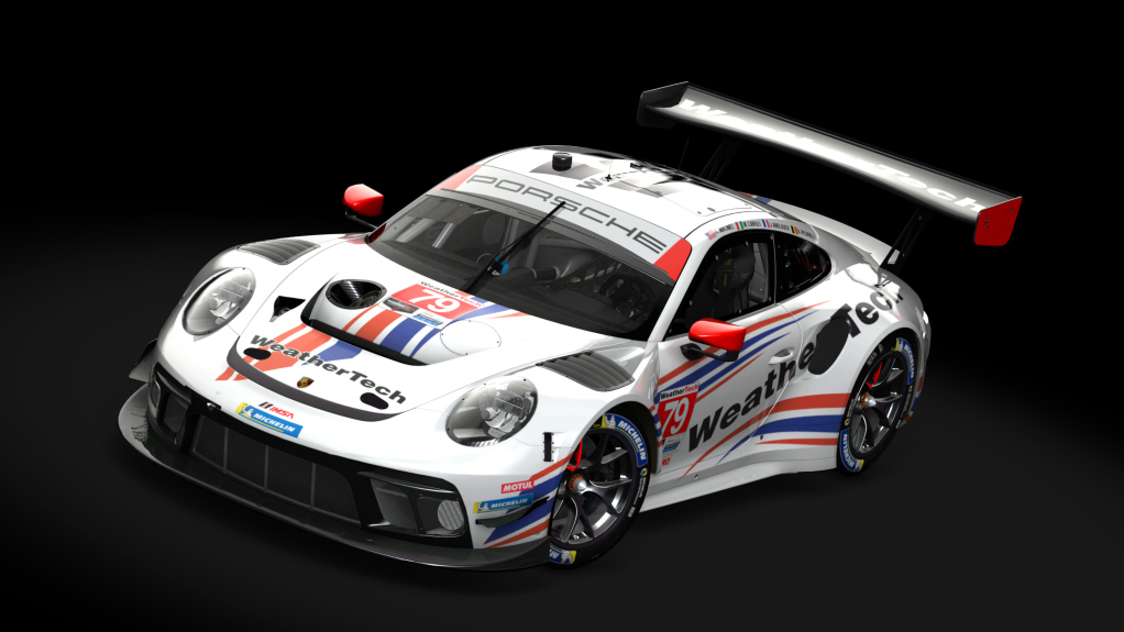Porsche 911 GT3 R 2019 (991.2) Endurance, skin 2022_WeatherTech_Racing_79