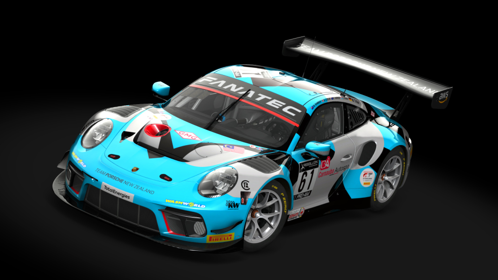Porsche 911 GT3 R 2019 (991.2) Endurance, skin EBM_Giga_Racing Spa_2021