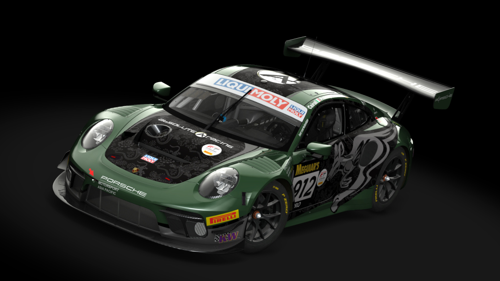 Porsche 911 GT3 R 2019 (991.2) Endurance, skin absolute_racing_912_b12h_2020