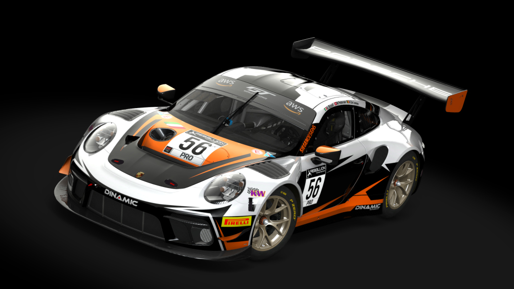 Porsche 911 GT3 R 2019 (991.2) Endurance, skin dinamic_56_gtwc_2020