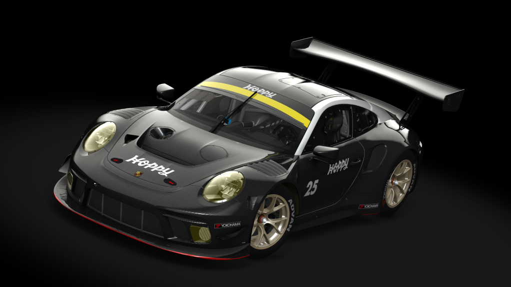 Porsche 911 GT3 R 2019 (991.2) Endurance, skin hoppy_team_tsuchiya_test_25_gt300_2020