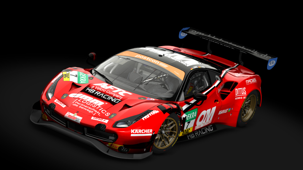 Ferrari 488 GT3 ACC, skin 2019_ADAC_GT_Masters_HB_Racing_7