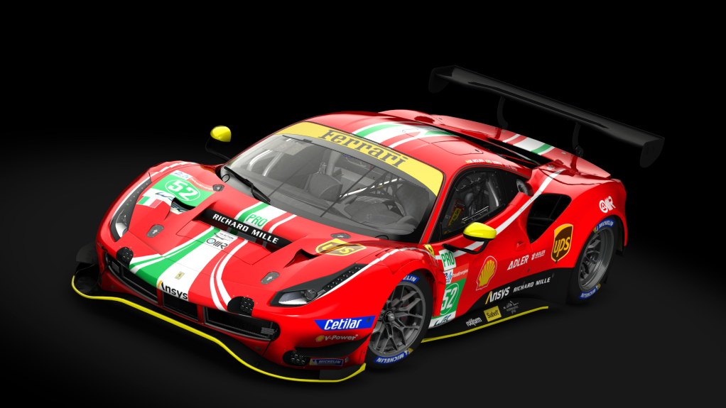 Ferrari 488 GT3 ACC, skin FF_AF_Corse_2021_52