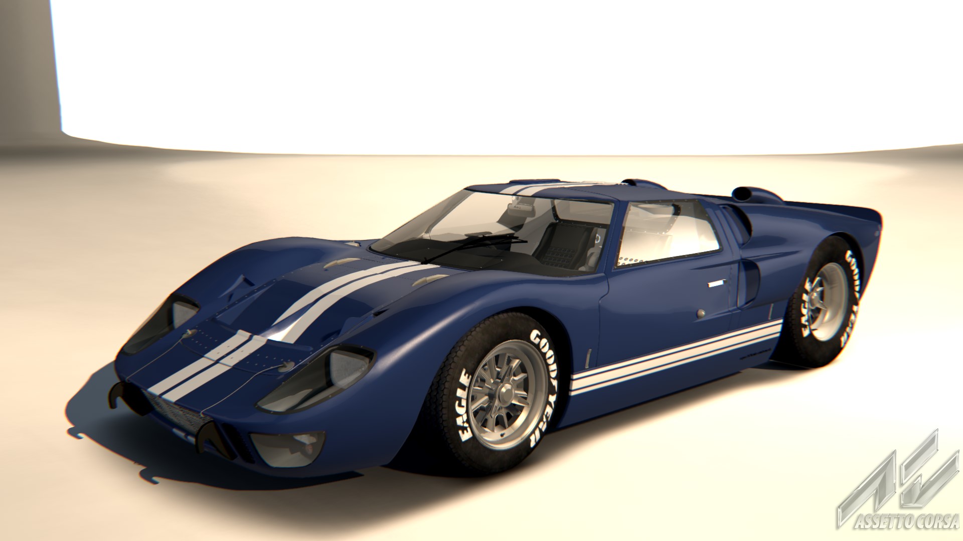 Ford GT40 MKII, skin Monte_Carlo_Blue
