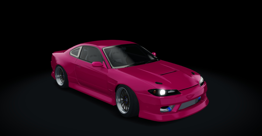 Nissan S15 Drift Tuned, skin 1Yashio Pink
