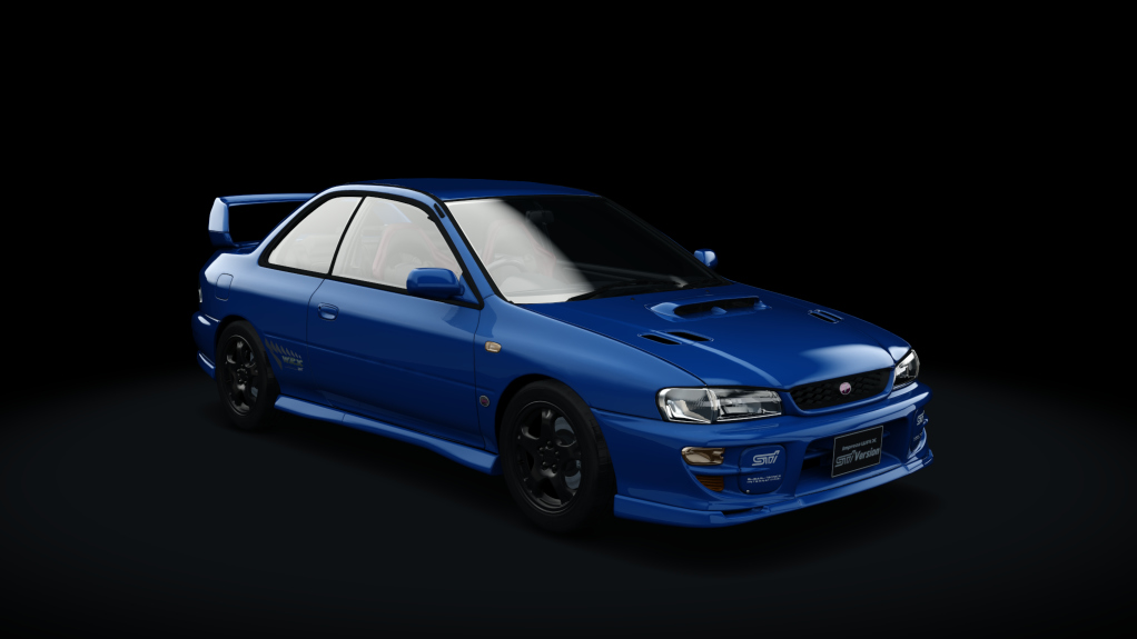 Subaru STi Street Tuned v1.1, skin Sonic_Blue_Mica