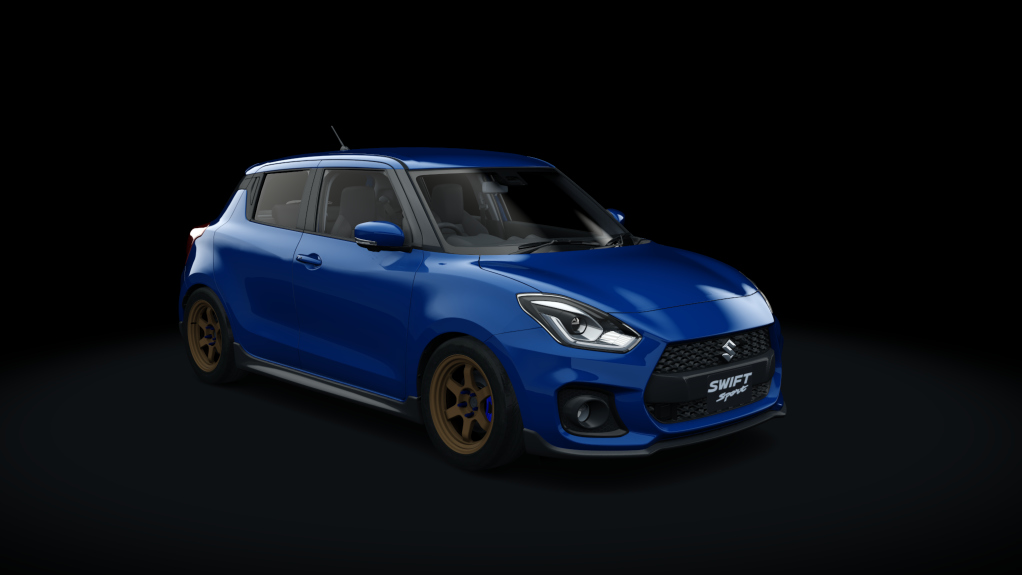 Suzuki Swift Sport (zc33s) Street Tuned v1.2, skin Speedy Blue Metallic