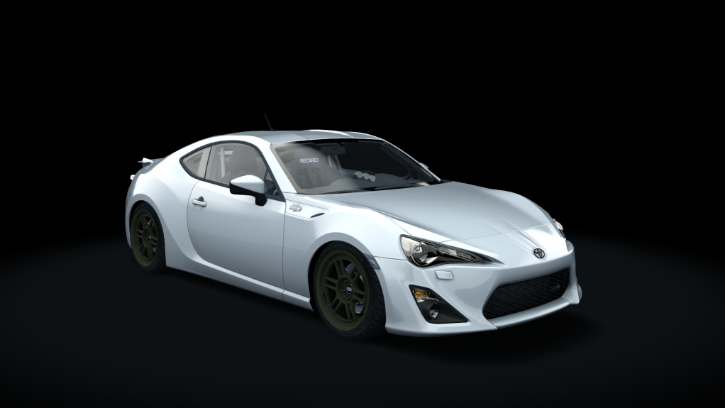 Toyota GT86 Street Tuned v1.1, skin crystal_white_pearl