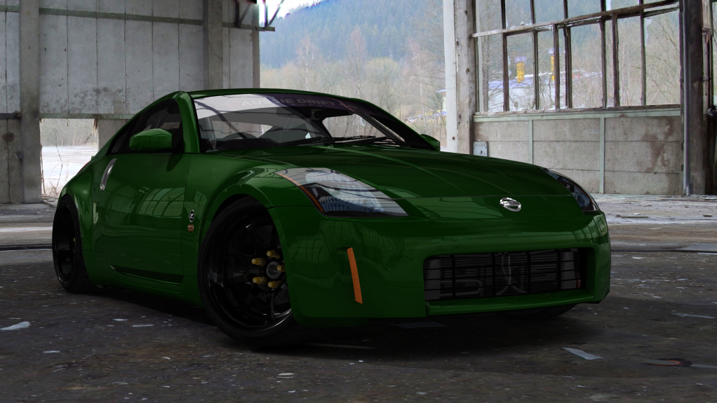 ADC Nissan 350z  420, skin Green