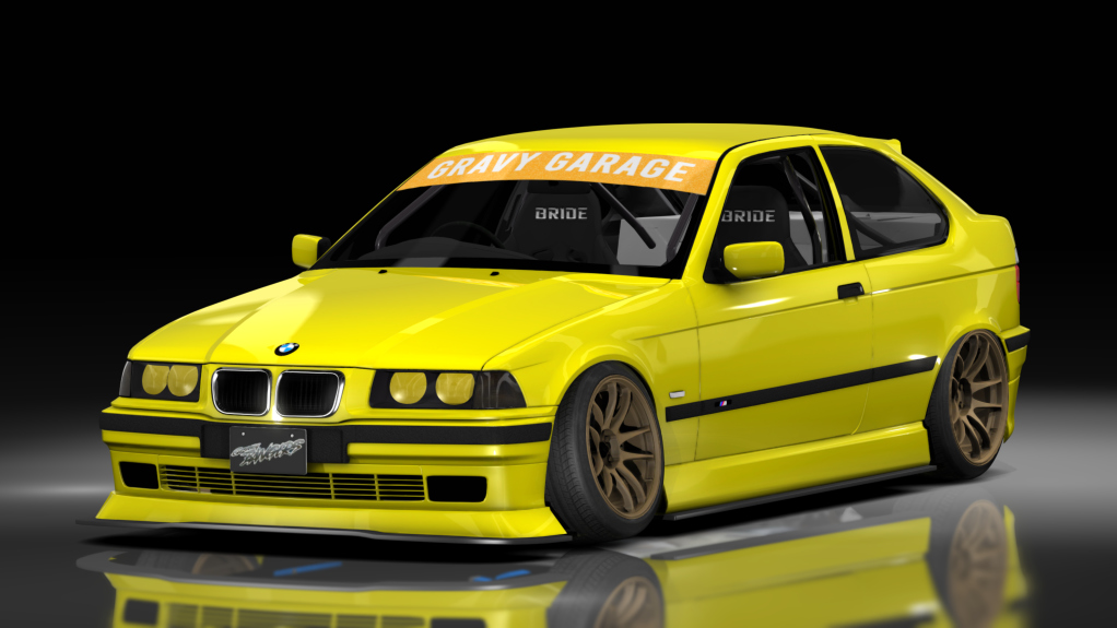 GravyGarage Street e36 Compact, skin yellow