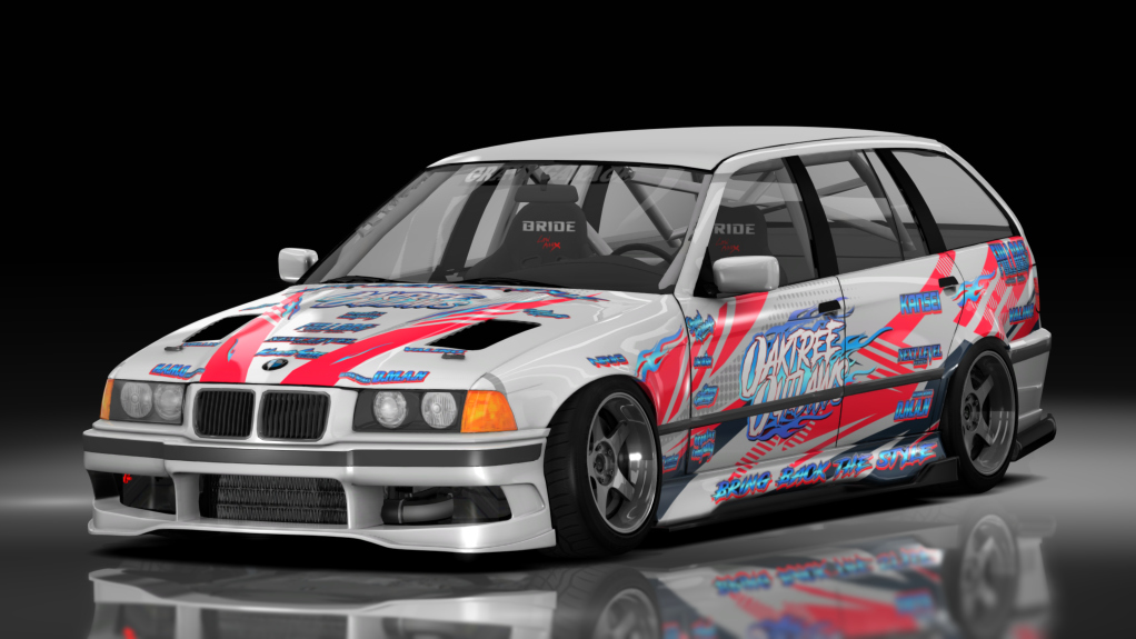 GravyGarage Street E36 Touring Voilent Angle, skin Oaktree2