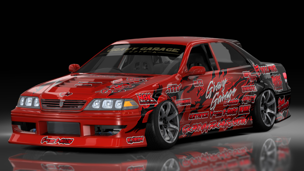 GravyGarage Street Jzx100 mkii, skin New Red