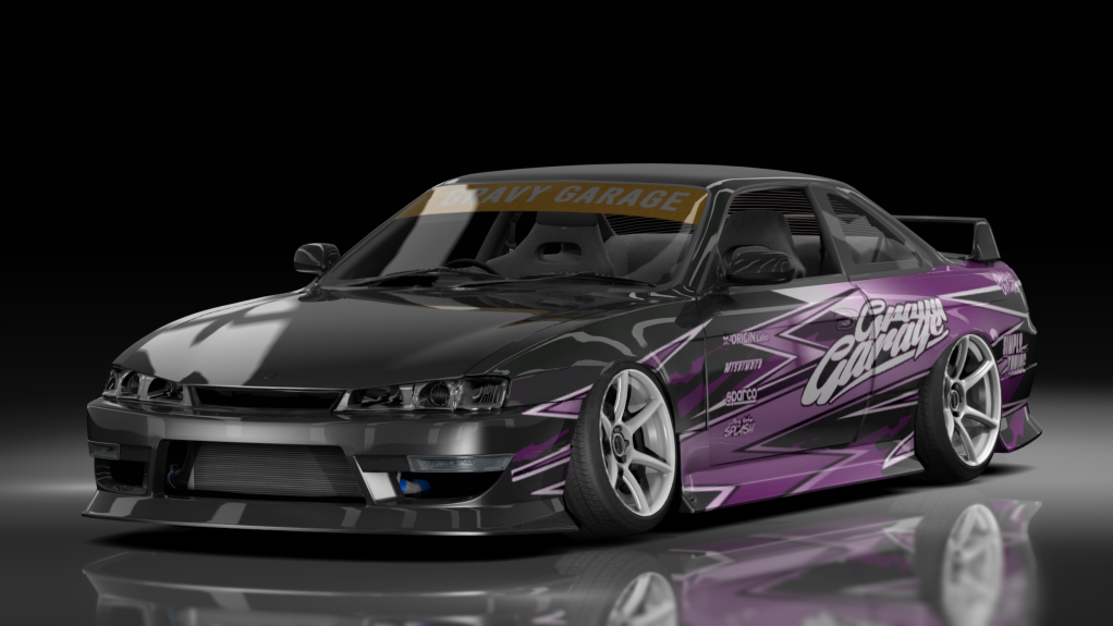 GravyGarage Street s14 Draper, skin purple