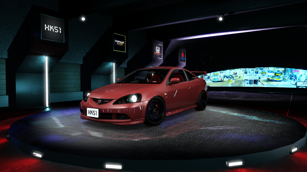 HK51 P1 Honda Integra DC5R, skin 02_milano_red