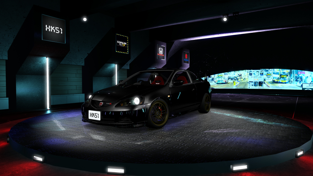 HK51 P1 Honda Integra DC5R, skin 04_nighthawk_black_pearl